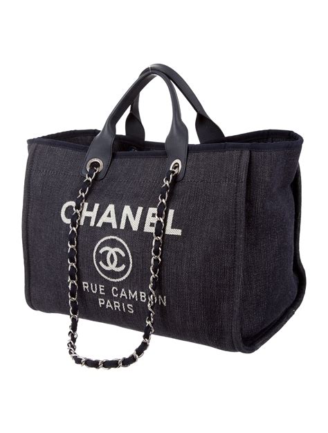 chanel deauville tote price|chanel deauville tote small new.